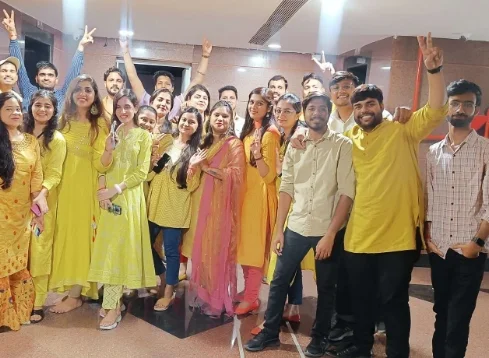 Diwali Celebration at Hiteshi Infotech, Office Festivals and Events