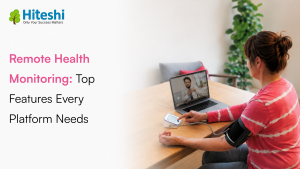 Remote Health Monitoring dashboard with connected healthcare devices