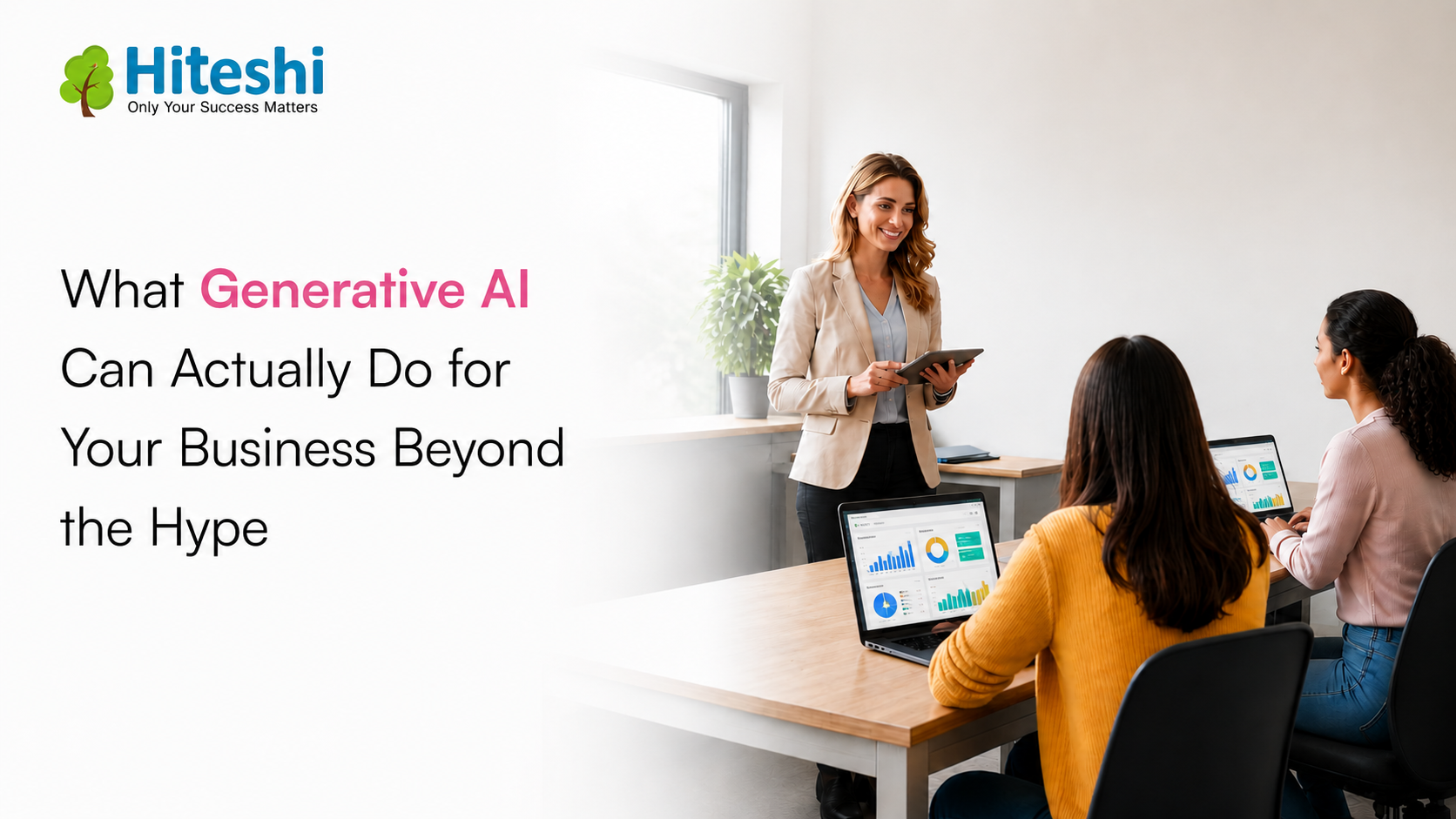 Generative AI improving business workflows and automation efficiency