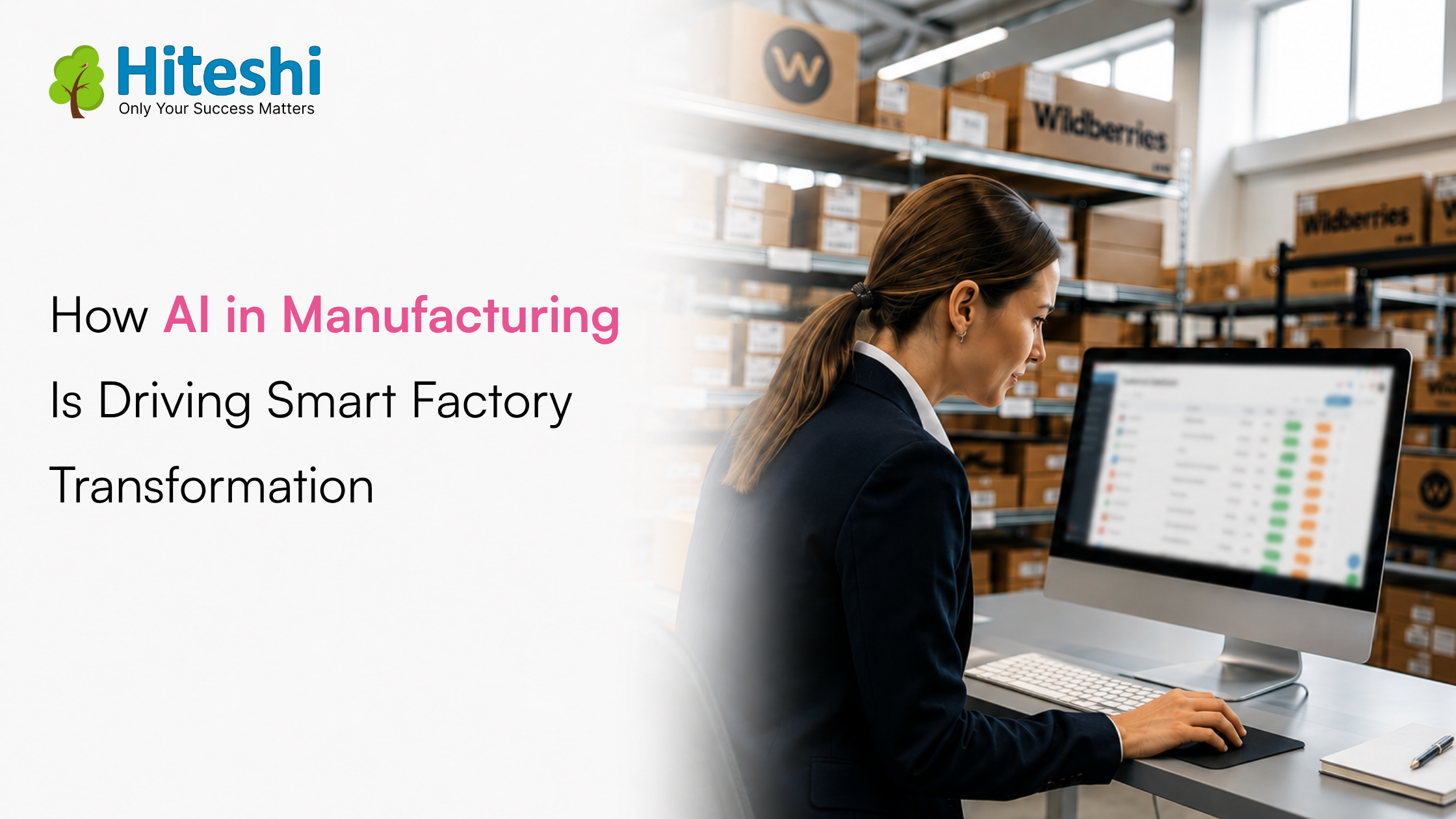 AI in manufacturing driving smart factory transformation